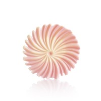 Rosette Pink/White 30 Pieces 170 Grams