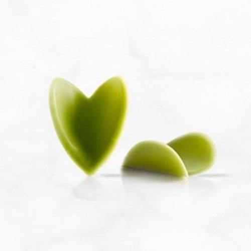 DOBLA  Curvy Heart Green 144 Pieces 200 Grams