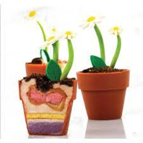 DOBLA  Flower Pot Cup Large 28 Pieces 840 Grams