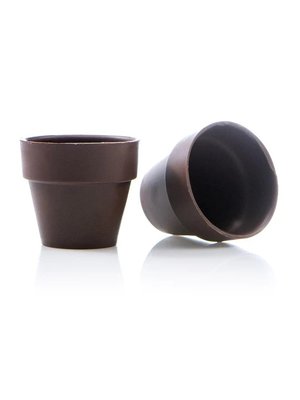 DOBLA  Flower Pot Cup Dark 28 Pieces 840 Grams
