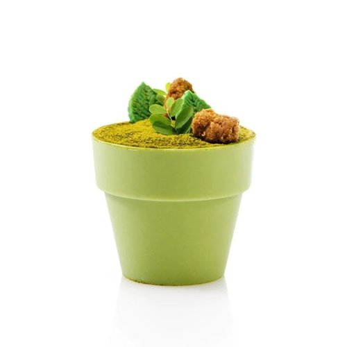 DOBLA  Flower Pot Cup Green 28 Pieces 840 Grams