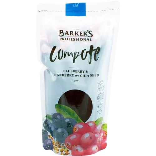 BARKERS Blueberry & Cranberry w/ Chia Seed 1 KG