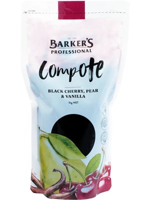 BARKERS Black Cherry, Pear & Vanilla 1 KG