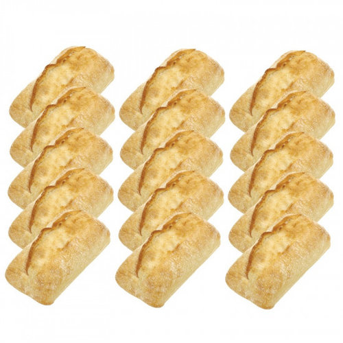 HIESTAND Ciabatta Nature Piccola 70 Pcs x 120 Grams HIESTAND Ciabatta Nature Piccola 70 Pcs x 120 Grams
