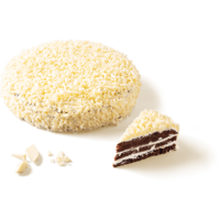 White Chocolate Cake Prague 12 Slices x 1.25 KG