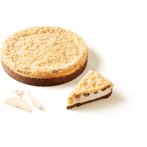 SWEET DELIGHT Apple Crumble Cheesecake 12 Slices x 1.6 KG