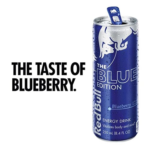 RED BULL Red Bull Energy Drink Blueberry 4 Packs x 250 ml