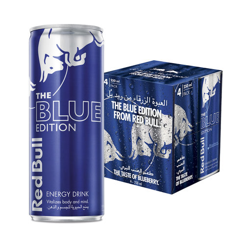 RED BULL Red Bull Energy Drink Blueberry 4 Packs x 250 ml