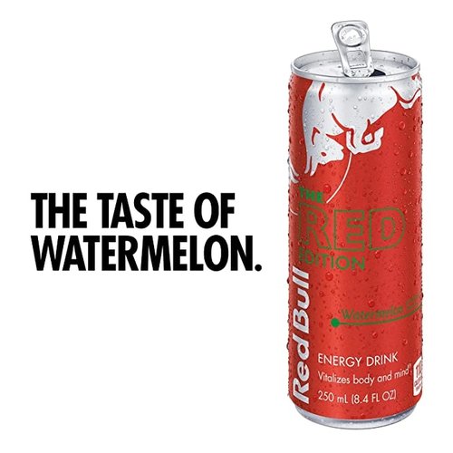 RED BULL Red Bull Energy Drink Watermelon 4 Packs x 250 ml