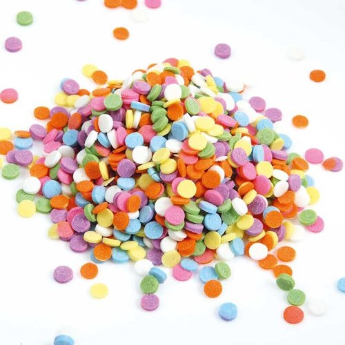 LEMAN Confetti Coloured Azo (0.4 cm) 400 Grams LEMAN Confetti Coloured Azo (0.4 cm) 400 Grams