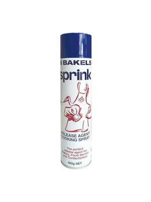 BAKELS Sprink Aerosol Cooking Spray 450 Grams