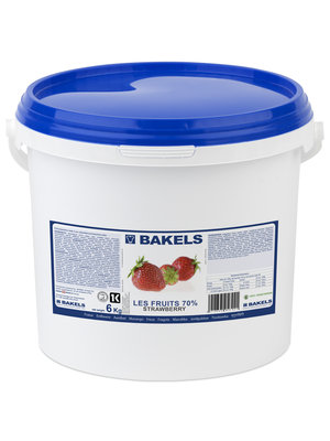 BAKELS Strawberry Les Fruits 70% 6 KG