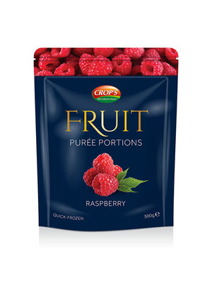 CROP'S Fruit Puree Portion Raspberry 5 Packets x 1 KG