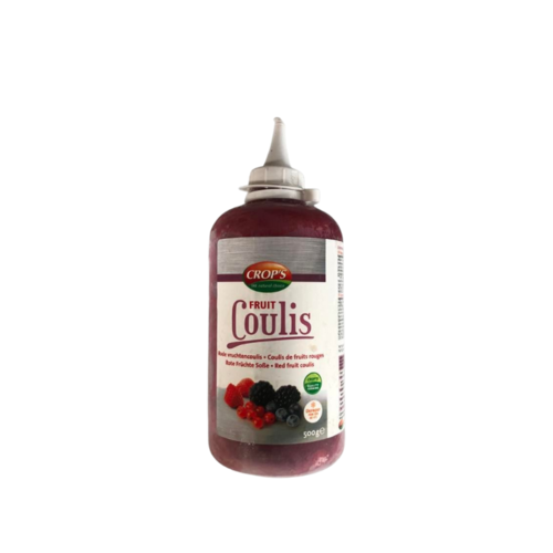 CROP'S Red Fruit Coulis 6 Bottles x 500 Grams CROP'S Red Fruit Coulis 6 Bottles x 500 Grams
