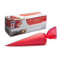 Comfort Red Hot Piping Bag Extra Large 24 inch (59x28cm) 74 Pcs