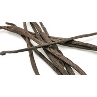 Organic Vanilla Bean Black Tk Grade AA 14cm 250 Grams