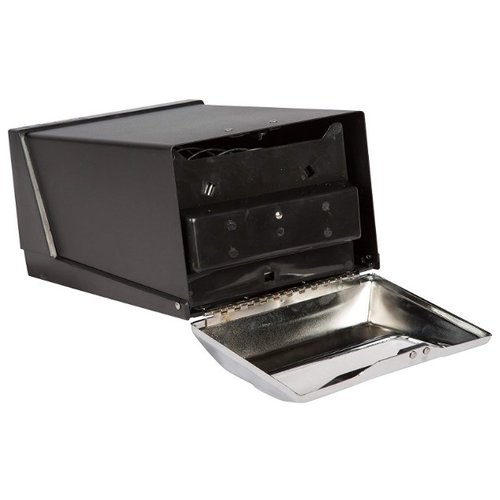 H3001BKC - Fullfold Countertop Napkin Dispenser with Chrome Face and Black Body H3001BKC - Fullfold Countertop Napkin Dispenser with Chrome Face and Black Body