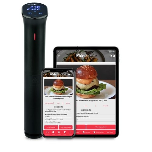 SOUSVIDE TOOLS SVT-01046 - iVide® 2.0 Sous Vide Cooker with WIFI