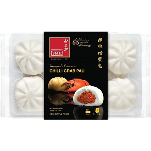 SMH Chilli Crab Pau 8 Pieces 240 Grams