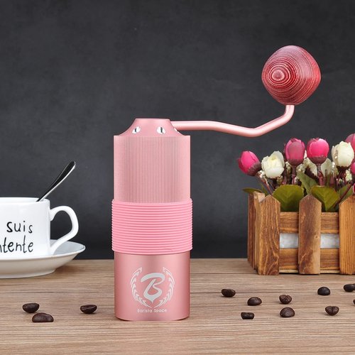 BARISTA SPACE Hand Grinder 1.0 Pink BARISTA SPACE Hand Grinder 1.0 Pink