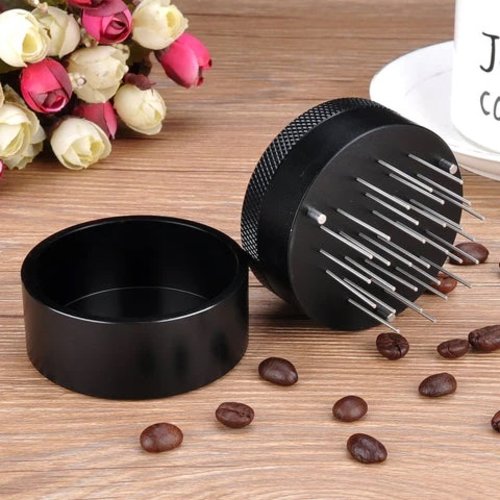 BARISTA SPACE Coffee Needle Distribution Tool Grey 53mm BARISTA SPACE Coffee Needle Distribution Tool Grey 53mm