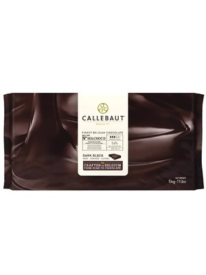 CALLEBAUT  Sugar Free Dark Chocolate 54% MALCHOC-D 5 KG Block