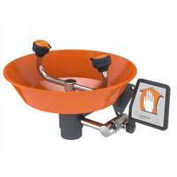 G1814P - Wall Mounted Eyewash Station with Plastic Bowl