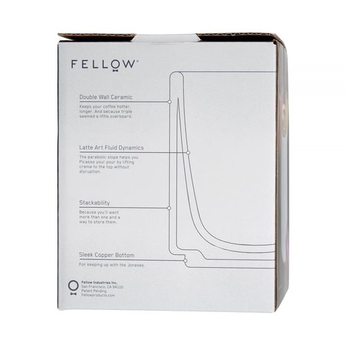 FELLOW Monty Latte Cup White 325 ml