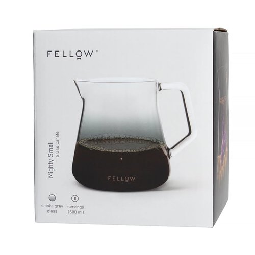 FELLOW Mighty Small Glass Carafe Smoke Grey