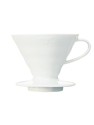 HARIO V60-02 Ceramic Coffee Dripper White