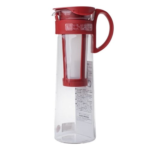 Mizudashi Cold Brew Coffee Pot Red 1000ml Mizudashi Cold Brew Coffee Pot Red 1000ml