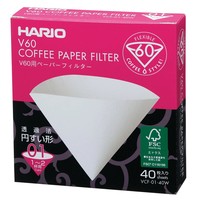 V60 Paper Filters 01 White 40 Pieces