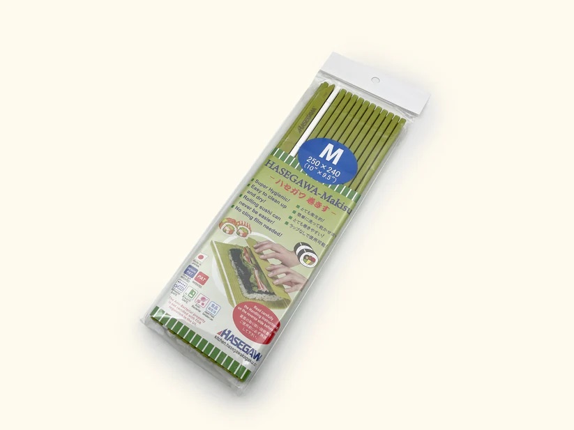 Hasegawa Makisu Antibacterial Plastic Non-Stick Sushi Rolling Mat