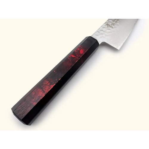 SAKAI TAKAYUKI Nanairo Wine Tortoiseshell Gyuto 210mm