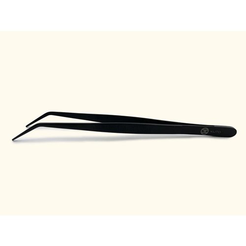 Black Angled Plating Tweezers 20cm Black Angled Plating Tweezers 20cm