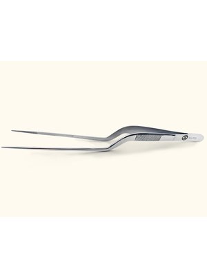 KUTO  Silver Offset Plating Tweezers