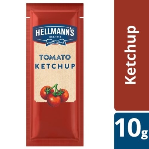 HELLMANN'S Real Ketchup Sachets 1000 x 8 Grams