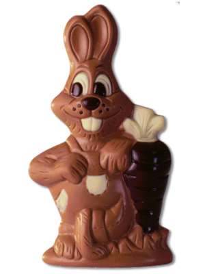 BRUNNER MOULDS Bunny With Carrot 130mm 2 Pcs