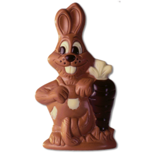 BRUNNER MOULDS Bunny With Carrot 185mm 2 Pcs