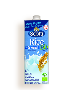 RISO SCOTTI Organic Original Rice Drink 10 x 1 Liter