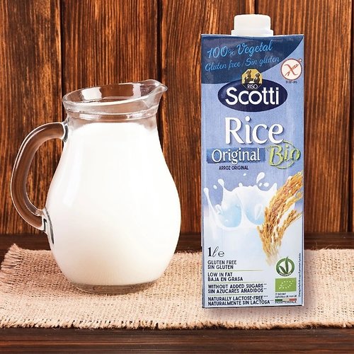 RISO SCOTTI Organic Original Rice Drink 10 x 1 Liter