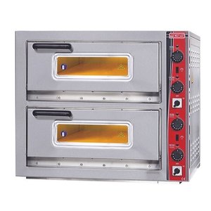 SGS PO 4040 DE - Countertop 2-Deck Electric Pizza Oven