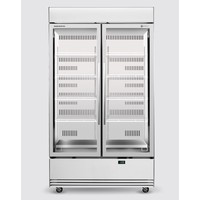 SKB1200N-A - 2-Glass Door Upright Refrigerator - No Skope Connect