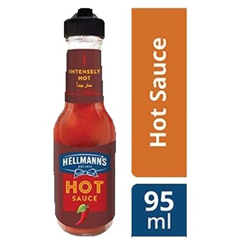 HELLMANN'S Table Top Squeezy Hotsauce 95 ml HELLMANN'S Table Top Squeezy Hotsauce 95 ml