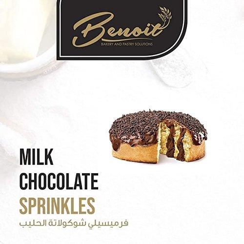 MINI BENOIT Milk Chocolate Sprinkles 6 x 400 Grams