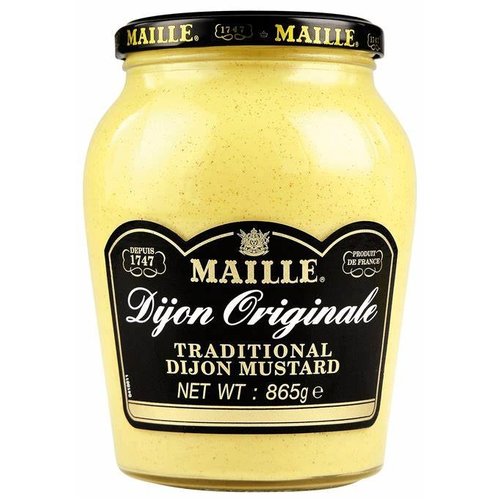 MAILLE Dijon Original Mustard 6 x 865 Grams MAILLE Dijon Original Mustard 6 x 865 Grams