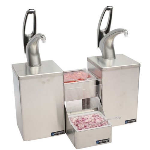 SAN JAMAR P4826 - FrontLine Countertop Dual Condiment System