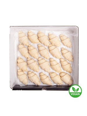 BAKEMART Vegan Croissant Plain 20 Pcs 30 Grams