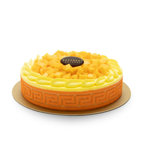 BAKEMART Mango Mousse Cake 1 KG