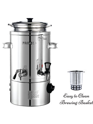 PRADEEP 111313 - 12 L Electric Karak Chai Brewer with Mesh
